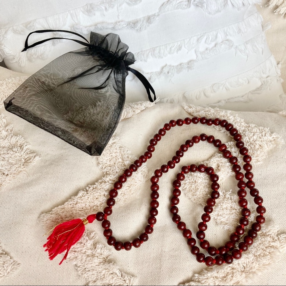 ROSEWOOD 108 Bead Japa Mala Mantra Yoga